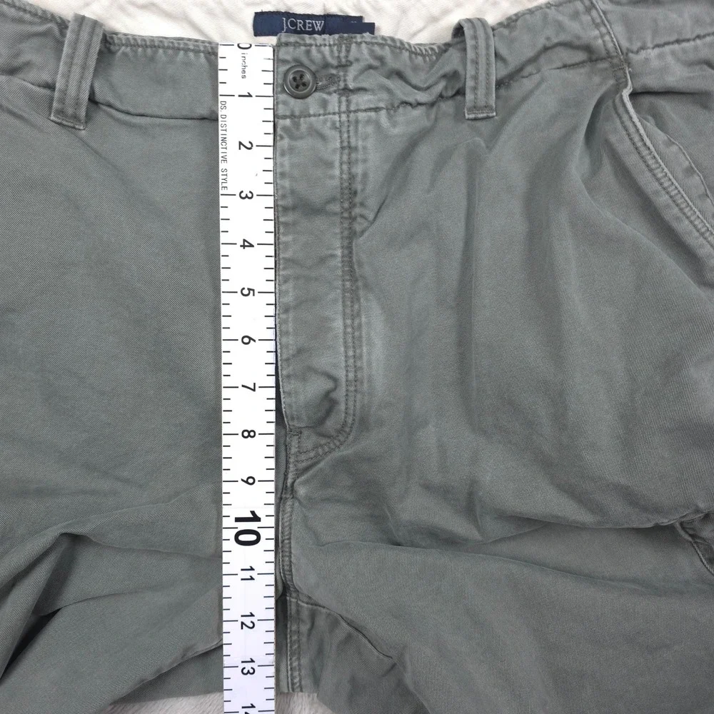 VINTAGE J Crew Cargo Pants Mens 38 32 Green Cargo Utility Cotton‎ Twill